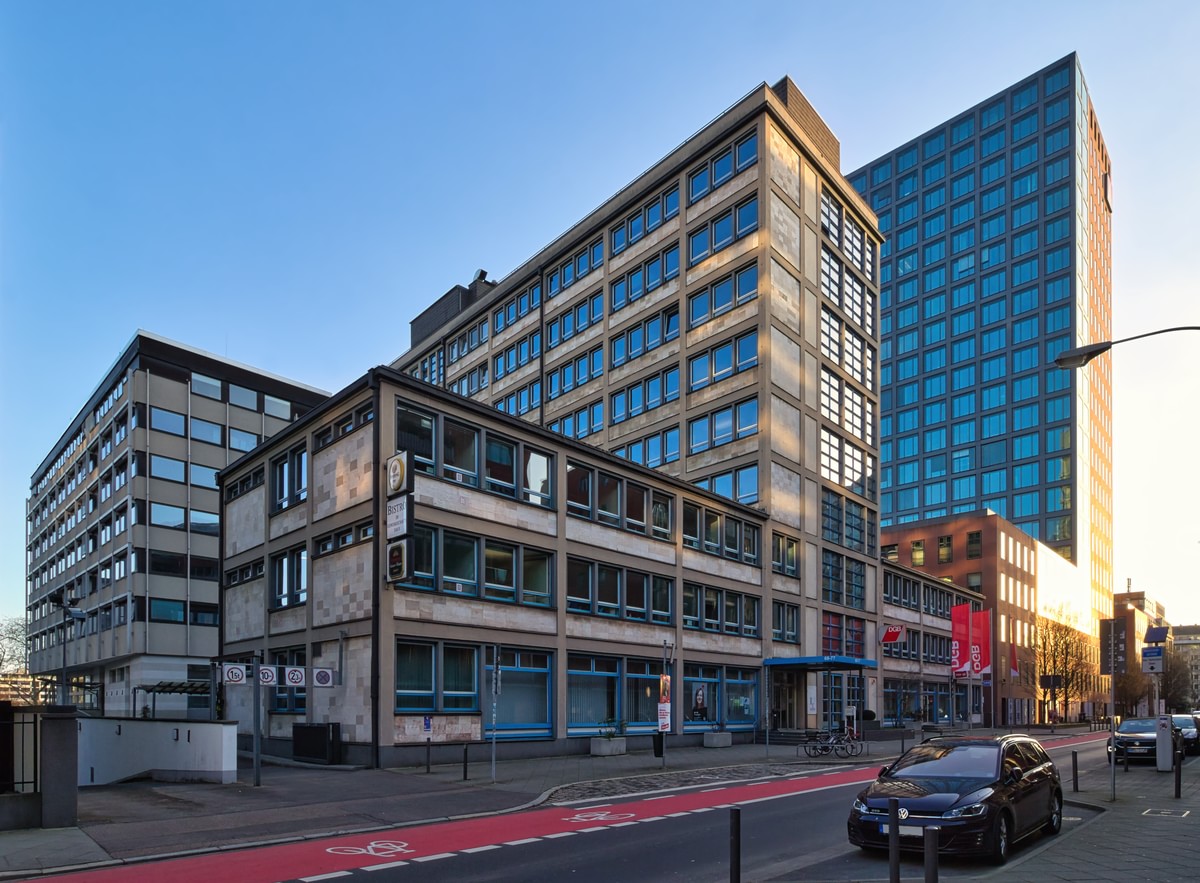 Gewerkschaftshaus des Architekturbüros Taut & Hoffmann von 1931 in 2026.